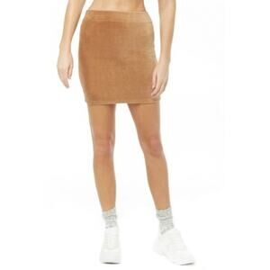 FOREVER 21 Corduroy Short Pencil Mini Skirt Size M‎ Tan Khaki
